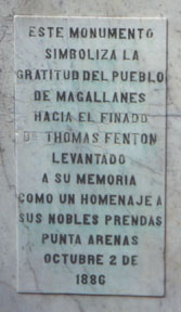 plaque in cemetery
